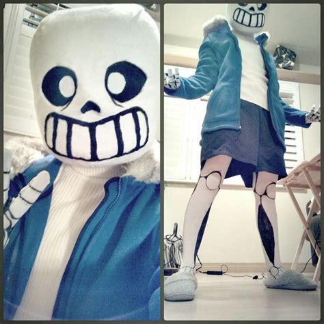 Image result for sans costume diy | Sans cosplay, Undertale cosplay ...