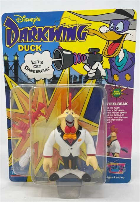 STEELBEAK FIGURE - UNPUNCHED - DISNEY'S DARKWING DUCK - 1991 PLAYMATES ...