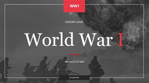 Descarga WW1 World War One Presentation Template 【GRATIS】 - PowerPoint ...