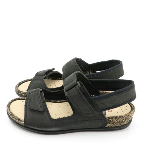 ECCO® Black Suede Casual Flats and Brown and Black Leather Sandals with ...