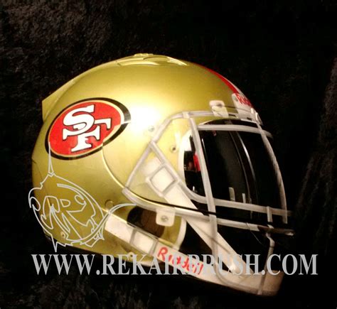 San Francisco 49ers Motorcycle Helmet - Etsy