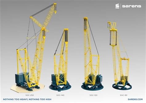 Saren's SGC 250 'World's largest crane' to be transported by 280 trucks ...