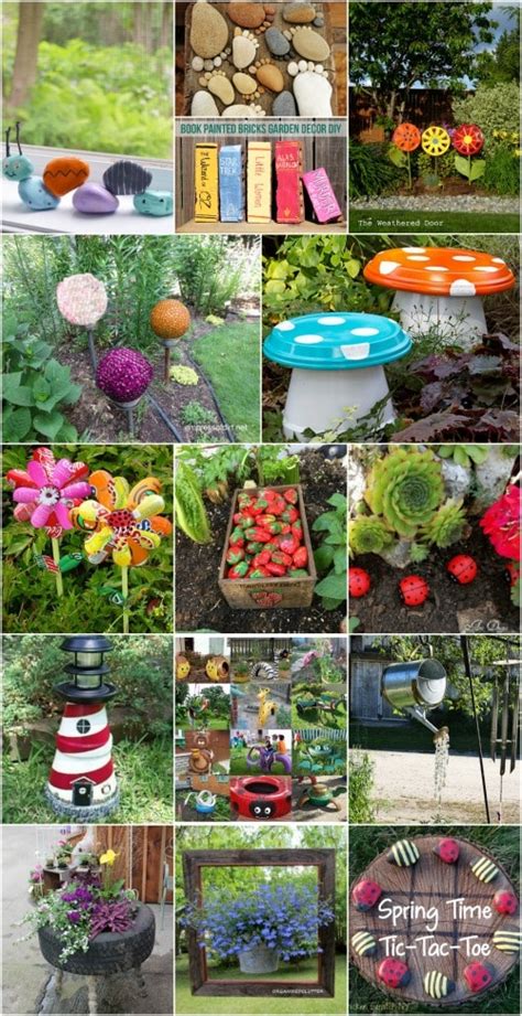 30 Adorable Garden Decorations To Add Whimsical Style To Your Lawn - DIY & Crafts