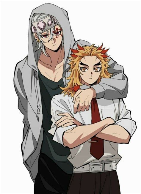 Uzui X Rengoku Kiss