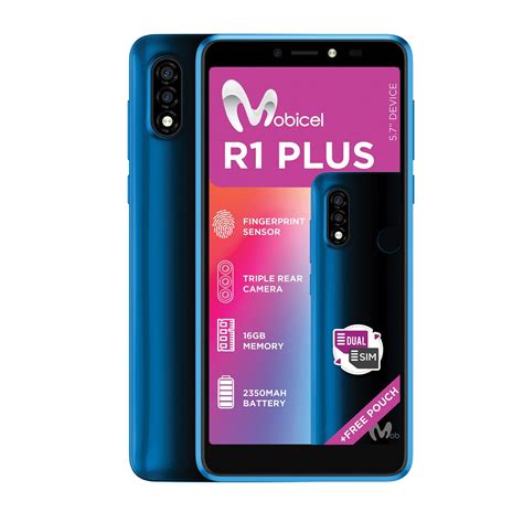 Mobicel R1 Plus 16GB Dual Sim - Gradient Blue | Buy Online in South ...