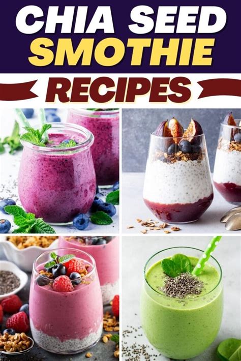 20 Best Chia Seed Smoothie Recipes - Insanely Good