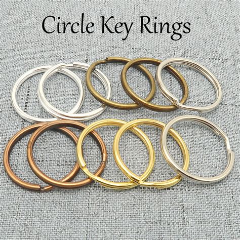 Bulk Wholesale Key Rings Circle Keyring Split Ring Keychain - Etsy