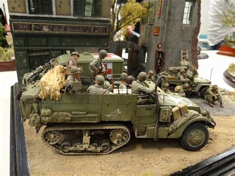 U.S. Half-track. 1:35 scale models. | Military diorama, Military modelling, Model tanks