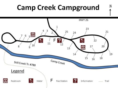 Mt. Hood National Forest - Camp Creek Campground | Forest camp, Campground, Horseback riding trails