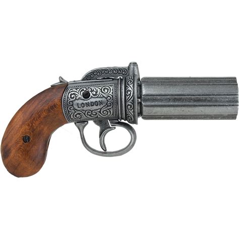 British Pepperbox Revolver - Grey - Collector's Armoury, Ltd.