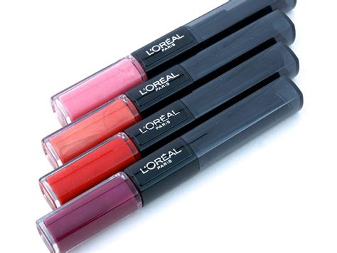 L'Oreal Infallible 2-Step Lipcolor: Review and Swatches | The Happy Sloths: Beauty, Makeup, and ...