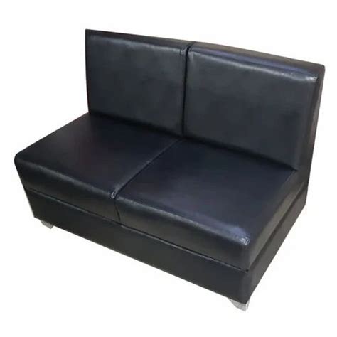 2 Seater Black Leather Sofa at Rs 13000/piece | 2 Seater Sofa in Bengaluru | ID: 2849665143173