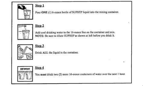 Colon Suprep Instructions – Central Delaware Endoscopy Unit