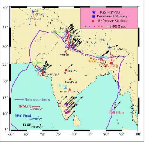 Indian Plate Map