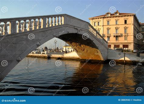 Venetian Bridge stock image. Image of bypass, arch, lagoon - 3883943