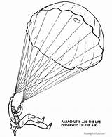Parachute Coloring Page 026  Free And Printable sketch template