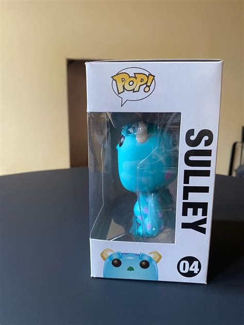 Sulley Funko Pop 04,Disney blue logo, very good condition and hardcase ...