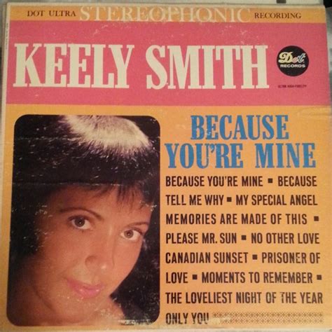 Keely Smith Vinyl Record Albums