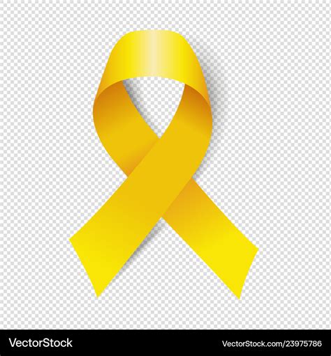 Discover meaningful imagery with white background yellow ribbon for ...