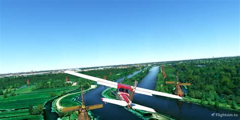 Short VFR - Netherlands - Windmills at Kinderdijk for Microsoft Flight ...