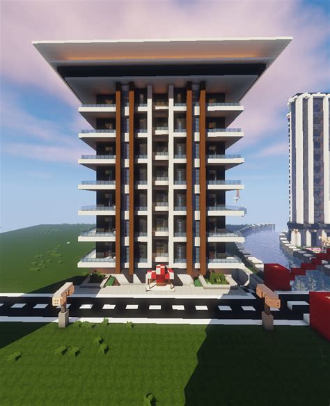 Simple Apartment Building, opinions? : r/Minecraft