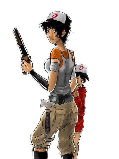 Older Clementine by delusionofazombie on DeviantArt