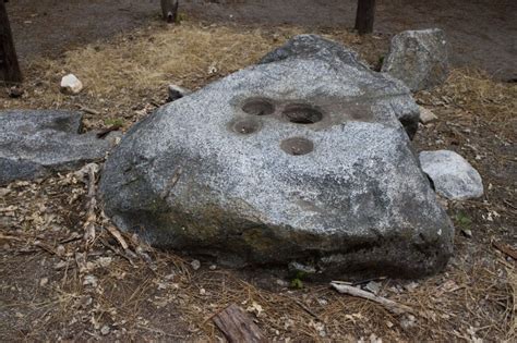 A Pounding Rock at Ahwahnee Village | ClipPix ETC: Educational Photos ...