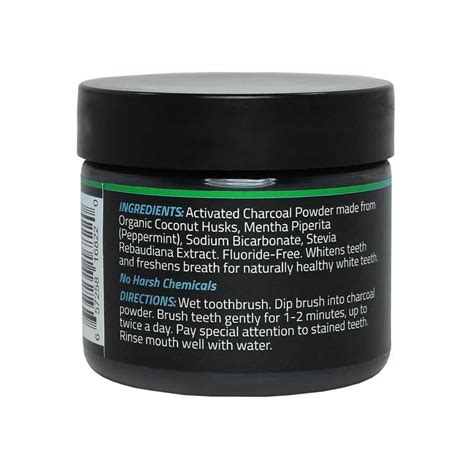 Activated Charcoal Teeth Whitening Powder – McKenzie Green