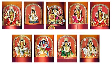 Navadurga - Set of 9 Photographic Prints