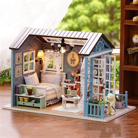 DIY Dollhouse Miniature Kit UniHobby Romantic Forest Time Wooden ...