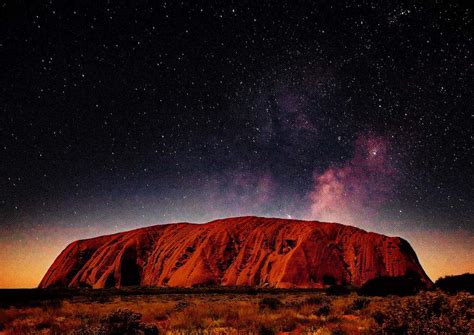 Uluru At Night | Ayers rock australia, Travel globe, Australia