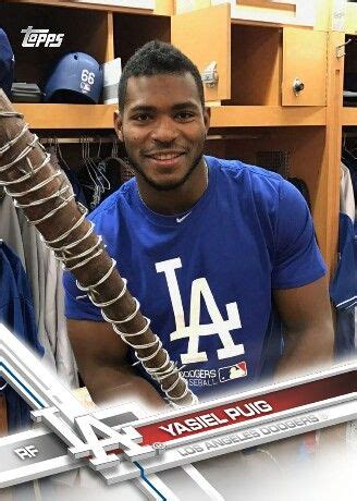 2017 Topps design Yasiel Puig ST | Mens tshirts, Mens tops, T shirt