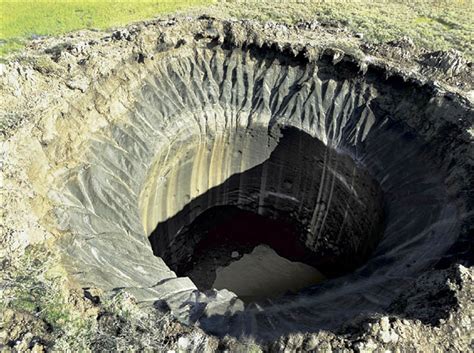 The Mysterious Yamal Crater, The So-Called "End of The World Crater," Formed By Unusual ...