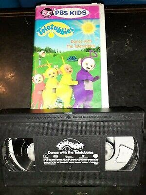 Teletubbies - Dance With The Teletubbies (VHS, 1999, Clam Shell ...