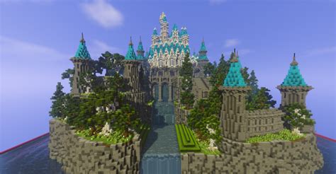 Disney castle Minecraft Map