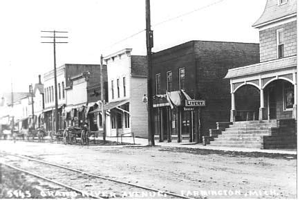 farmington mi 1950s | TO-FARM 03 Main Street | Farmington, Vintage ...