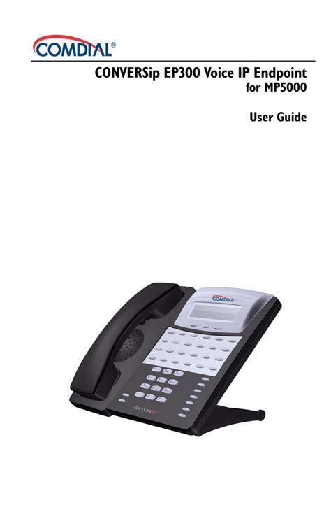 Vertical Communications MP5000 Telephone User Manual | Manualzz