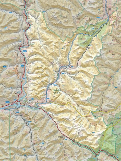 WMU 2-17 Lower Mainland Region BC Hunting Topo Map map by Backroad ...