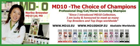 Professional Dog Grooming Shampoo MD10 Collection - Champu para Perros: MD10 Best Show Dog ...