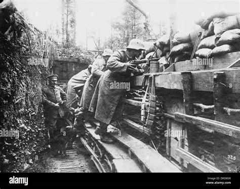 German trenches WWI Stock Photo: 66062355 - Alamy