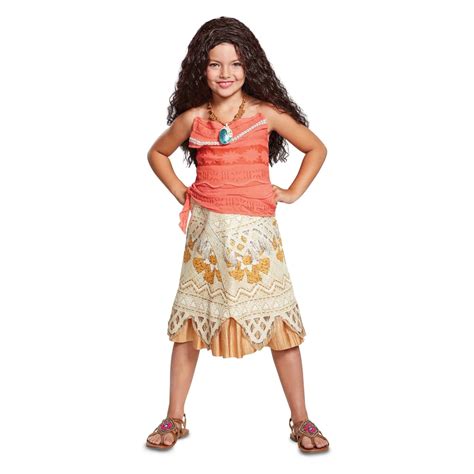 Girls' Disney Princess Moana Classic Halloween Costume | Best Halloween ...