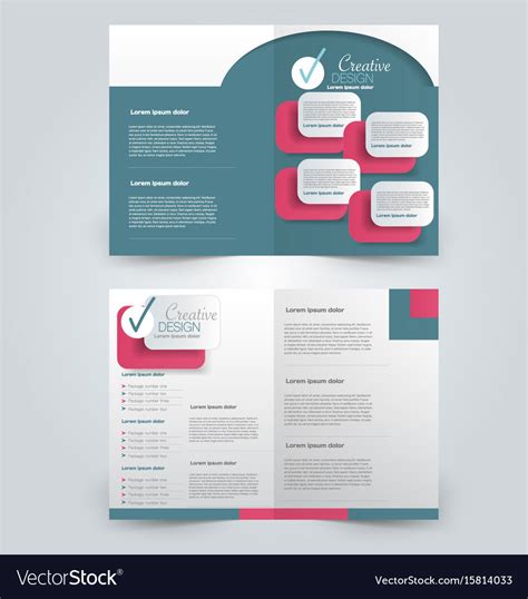 One Fold Brochure Template | HQ Printable Documents