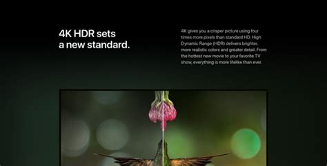 New Apple TV Goes Official With 4K HDR Support