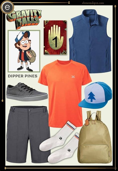 Dress Up Like Dipper Pines from Gravity Falls - Elemental Spot