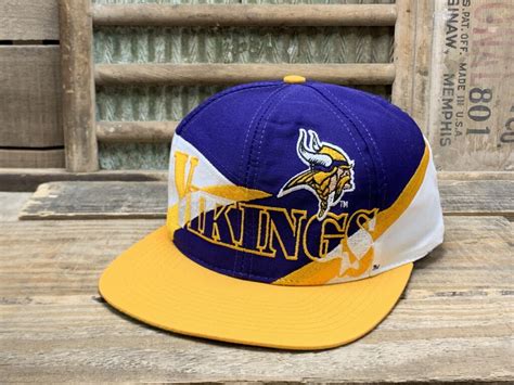 Minnesota Vikings Logo 7 Hat - Vintage Snapback Warehouse