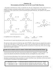 Crystal-Violet lab procedure.pdf - Chemistry 1B Determination of the ...