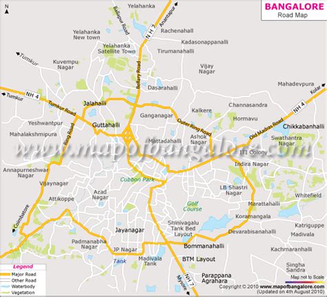 Bangalore Map - India