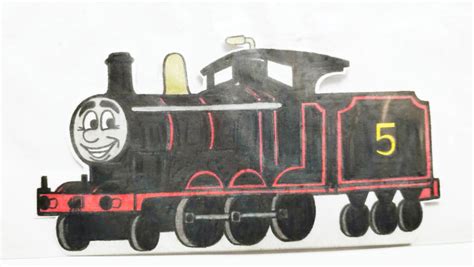 :Thomas and Friends: Black James by FancyWesternToons on DeviantArt