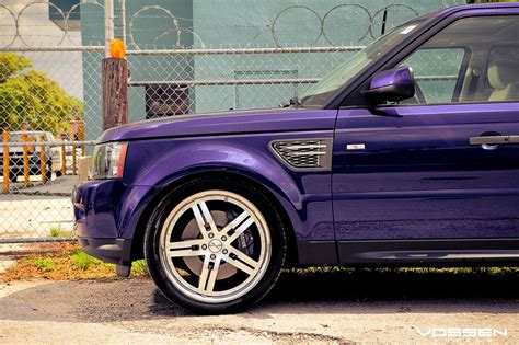 Purple Madness - Custom Painted Range Rover on Vossens — CARiD.com Gallery