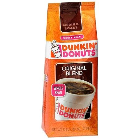 Dunkin' Donuts Original Blend Medium Roast Whole Bean Coffee | Walgreens